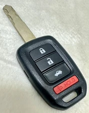 2017 HONDA CIVIC Key Fob Keyless Entry Remote OEM Used 1 Car Key