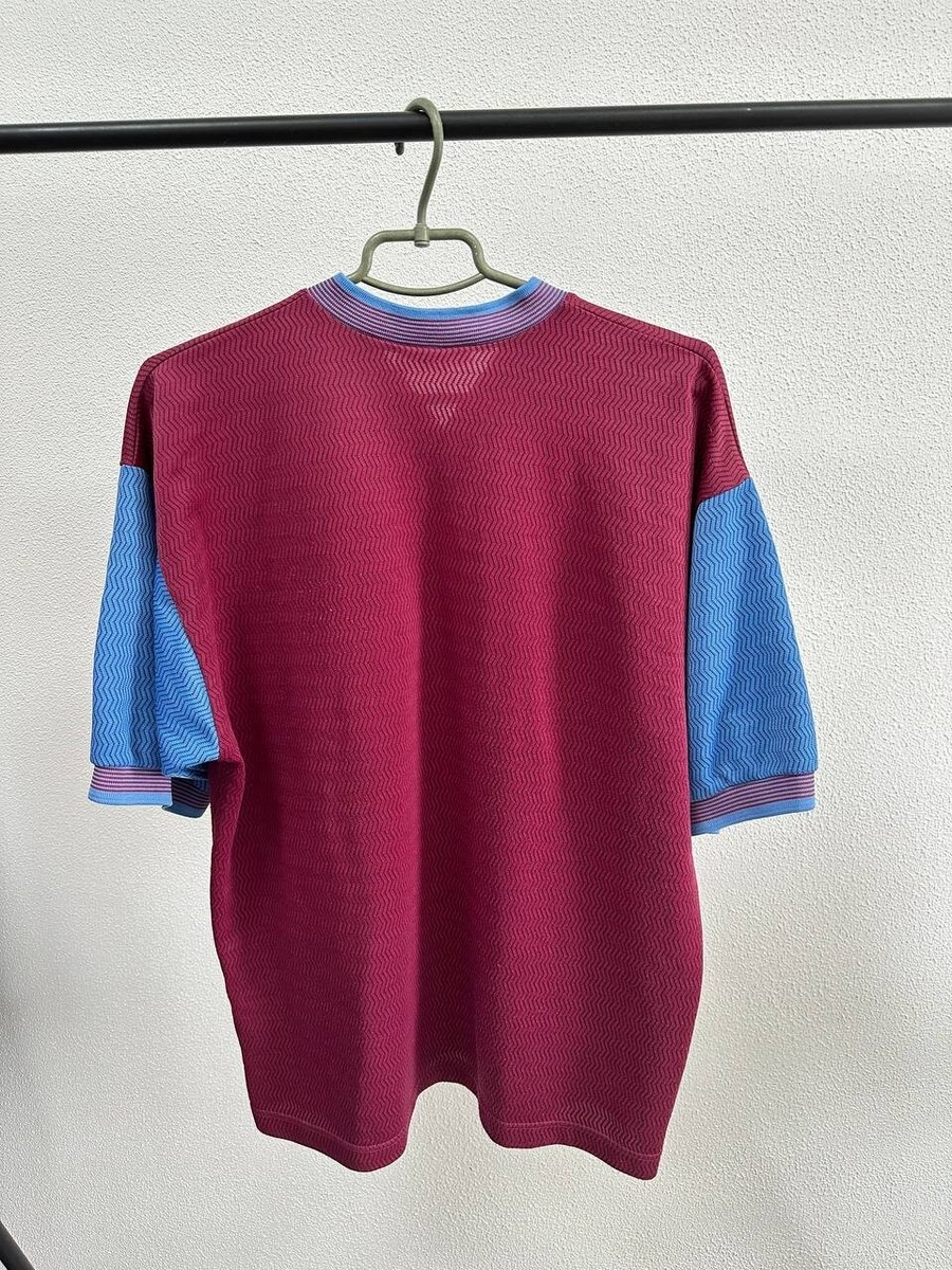 Fc Aston Villa 1997-1998 Home Jersey Reebok Shirt Size 42/44 | eBay