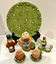Vtg 1995 Artisan Flair Cherished Moments "Humpty Dumpty" Hand Painted 11-Piece71