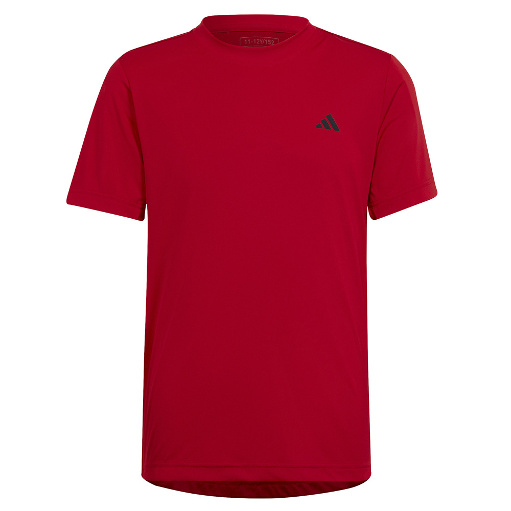 adidas Club Crew Neck Short Sleeve Athletic T-Shirt Youth Boys Size XS  Casual T