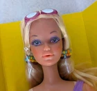 Vintage 1978 Barbie Doll Sun Lovin’ Malibu PJ #1187 Peek-a-boo Tan Steffie Face