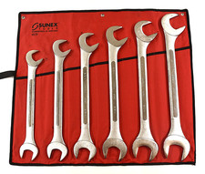 Sunex Tool 6 Jumbo Angle Sae Wrench Set Fractional Raised Panel 9916 Ship Free