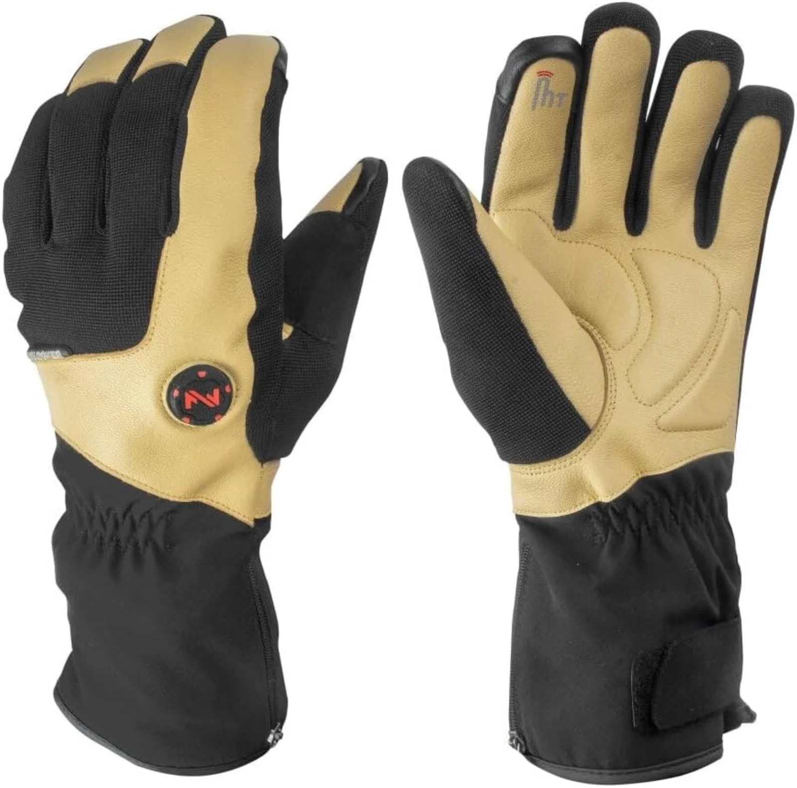 Blacksmith Heated Work Gloves - Waterproof, 500D Fabric Shell, Wrist Cinch, R...