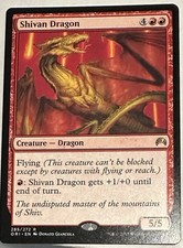 Shivan Dragon Magic Origins Regular