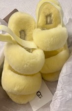 UGG Women's Yellow Slippers Size 8