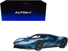 Autoart 12107 1/12 2017 Ford GT Liquid Blue Metallic