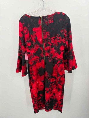 chinese dress ladies Blouson Long Sleeve Floral Dress 6 / Silk White/Multi main image 0