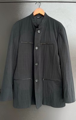 Marithe Francois Girbaud S.P.Q.R. City Sakko Schwarz Made in Italy Blazer Grö...