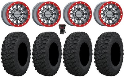Raceline Alpha Bdlk 15'' Wheels Gm 32'' Trekker Tires Pioneer 1000 / Talon