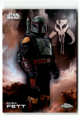 Topps 2025 Star Wars Chrome No. 11 Boba Fett The Book of Boba Fett
