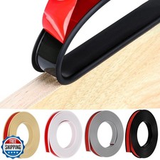 U-Shape Edge Banding, HeiPen 16.4ft Self Adhesive Rubber Edge Trim, Fit 14-15