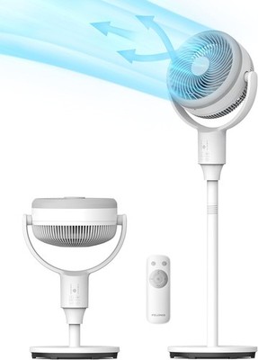 Pelonis Standventilator 2-in-1 110cm 1500m³/h 3-Geschwindigkeit Oszillierend