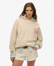 Image of Superdry Womens Lo-Fi Outdoor Oversized Hoodie