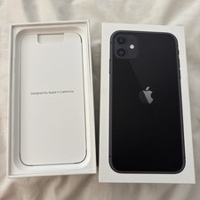 Apple iPhone 11 64GB Black Original Retail BOX ONLY NO PHONE