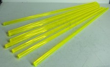 8 tiges plastique acrylique plexiglass diamètre 10mm loisirs créations