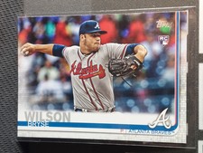 Bryse Wilson 2019 Topps Rookie Card RC #641. rookie card picture