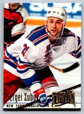 Sergei Zubov #144 1994 Fleer Ultra New York Rangers Hockey Card NHL