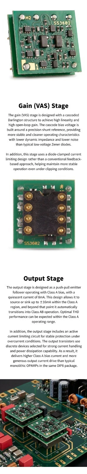 Sparkos Labs SS3602 Discrete Dual Op Amp DIP8 | eBay