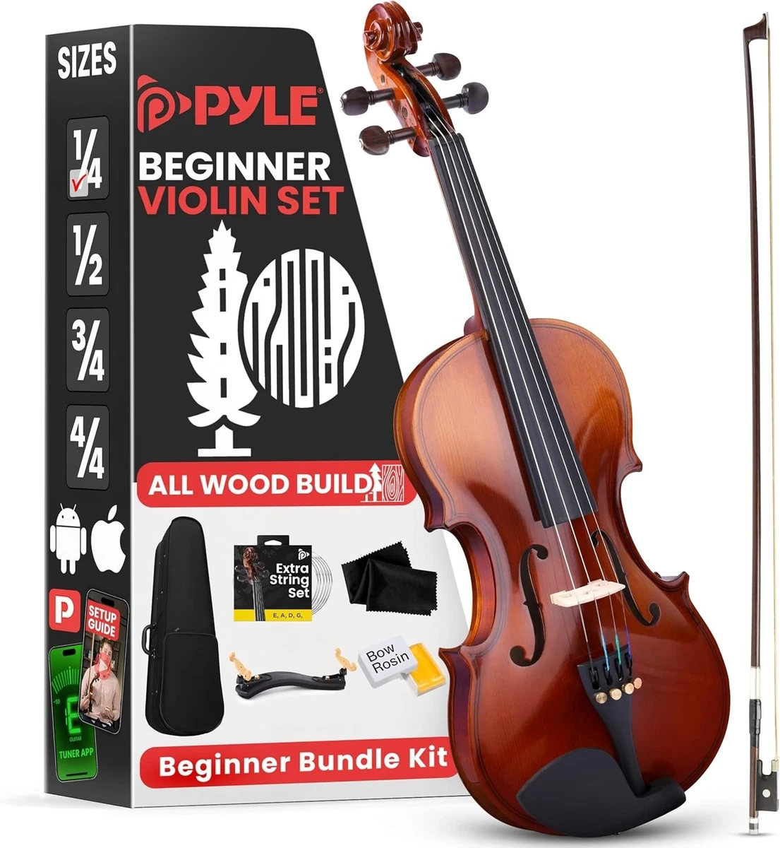 Beginner 1/4 Size Violins for sale | eBay