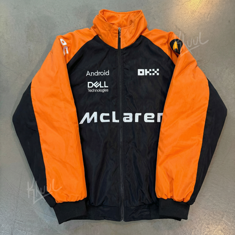 McLaren Formula 1 Team Racing Jacket Bomber Android Dell OKX