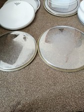 12 +14 remo emperor snare tom head skin - aquarian evans meinl
