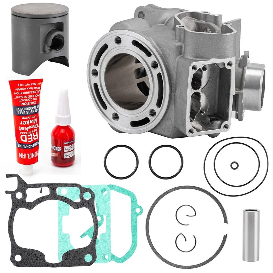 COMPLETE OEM TOP END PISTON KIT W/ GASKETS FOR 2005-2021 YAMAHA YZ125 YZ 125 - Image 2 of 4