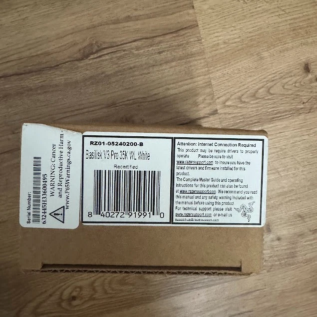 Razer Basilisk V3 Pro 35K Wireless Gaming Mouse White ‎RZ01-05240200-B - Image 4 of 4