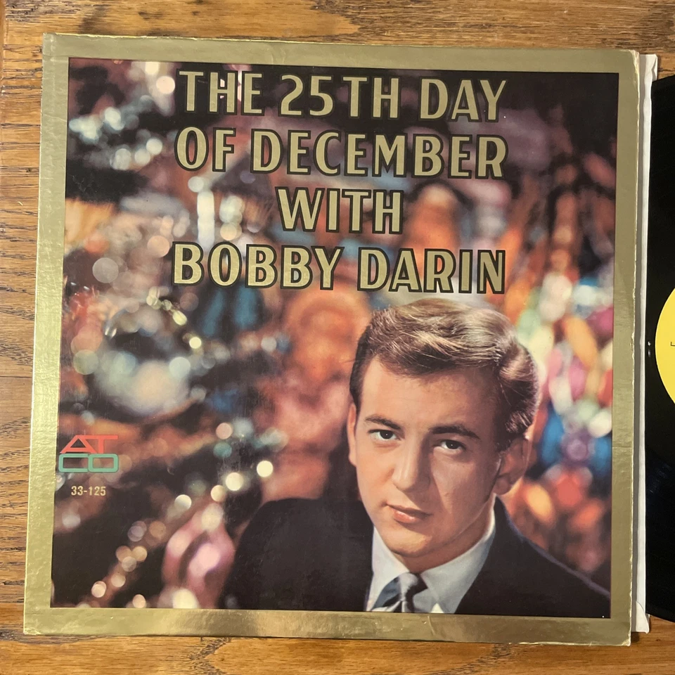The 25th Day Of December With Bobby Darin Christmas LP ATCO Mono Gold Rare EX!! - Image 2 of 4