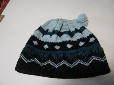 Vintage Original Moriarty Ski Hat Beanie Stowe VT 100% Wool Multicolor Vermont