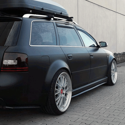 18 Zoll T1 Stufentiefbett Alufelgen 8x18 4x100 ET35 in silber für Honda und Mini - Bild 5 von 8