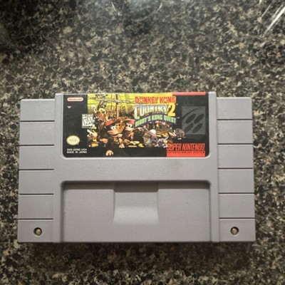 Nintendo Donkey Kong Country 2 Diddy's Kong Quest SNES Multiplayer NTSC