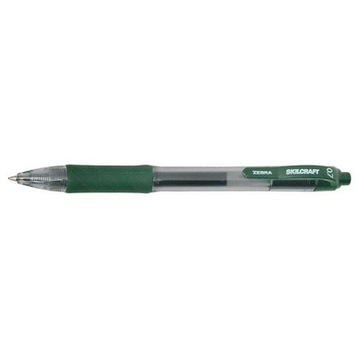 ABILITY ONE 7520-01-682-6563 Pen,Green,Non-Erasable,Gel,PK12 55XC71