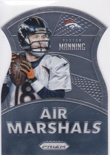 PEYTON MANNING PRIZM AIR MARSHALS #AM-2 Denver Bronco Colt Football INSERT CARD!