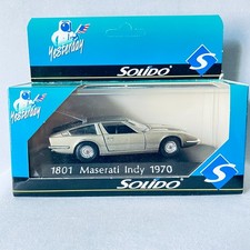 Solido No. 1801 1970 Maserati Indy 1:43 Scale in Original Box France