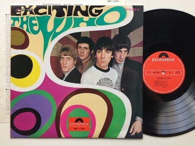 ''EXCITING THE WHO'' JAPAN ONLY DIFF. JACKET 1st PRESS STEREO MP1385 POLYDOR
