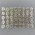 40 1964 D BU US 90% Silver Washington 25c L24719