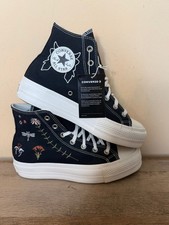 NWT CONVERSE Chuck Taylor All Star Lift Platform Enchanted Garden size 9 shoes