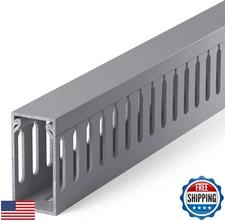 94.5in(6X L15.7in) Professional Server Rack Cable Management Raceway, H2in x 