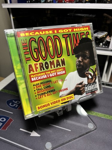 Afroman Good Times CD Because I Got High Colt 45 Universal Hip Hop Rap Reggae