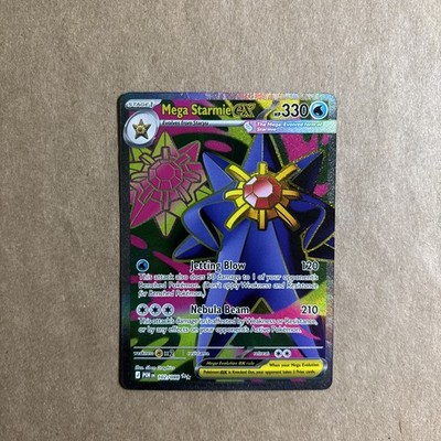 MEGA Starmie EX Perfect Order Pokemon Card Full Art ENGLISH NM | eBay