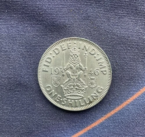 Photo of a 1946 George VI Shilling from an eBay listing that sold on Jun 15, 2026