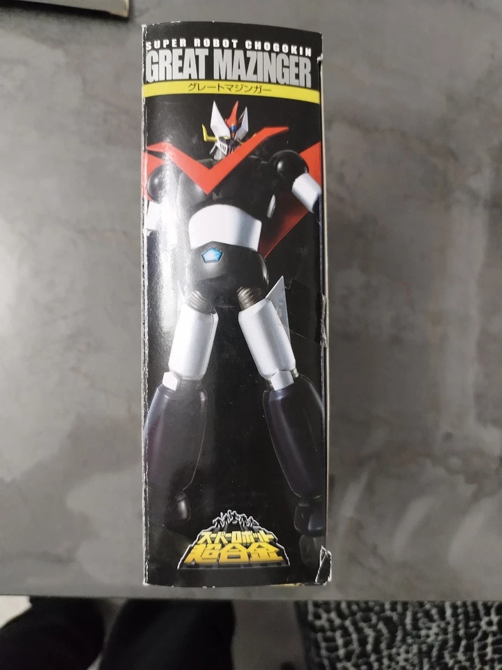 SRC SUPER ROBOT CHOGOKIN GREAT MAZINGER Bandai MAI GIOCATO SCATOLA NON PERFETTA - Immagine 2 di 4
