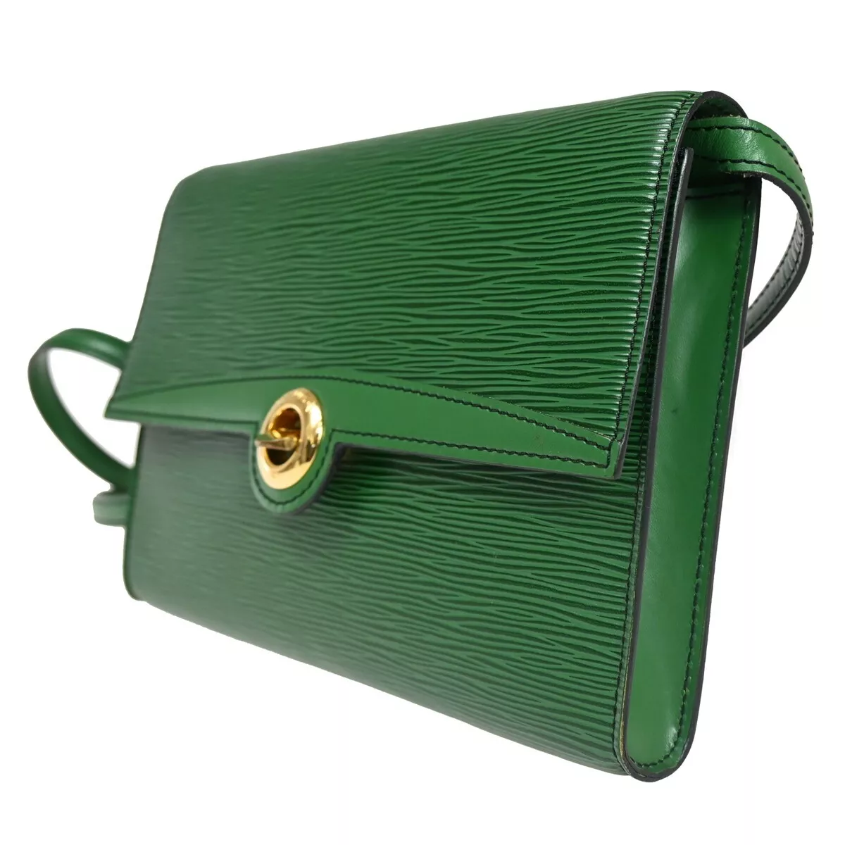 LOUIS VUITTON Pochette Arche 2Way Shoulder Clutch Bag Epi Leather 