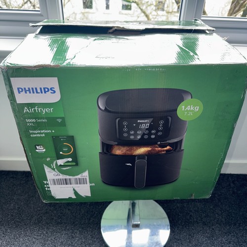 Philips Airfyer 5000 Series, XXL 7.2 (1.4 Kg), 16-in-1, Wifi Connected RRP £188