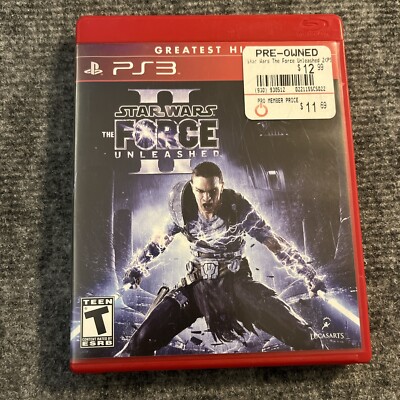 Star Wars The Force Unleashed II 2 PlayStation 3 PS3 Greatest Hits CIB