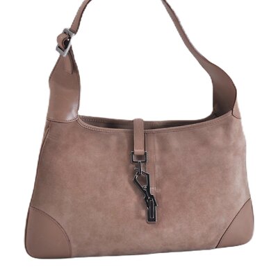 Authentique sac à main bandoulière GUCCI Kandinsky cuir daim