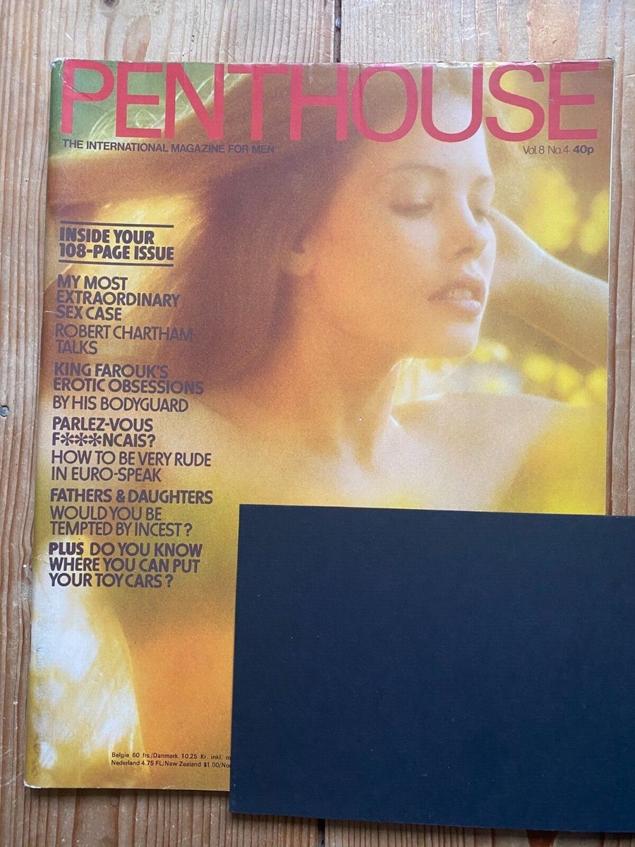 PENTHOUSE Magazine 1973 Volume 8 Number 4 (1973) - Cindy
