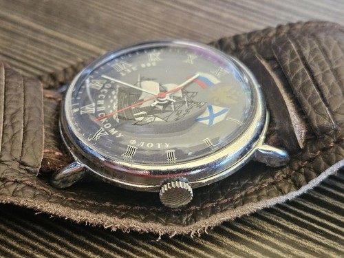 * 300 Jahre Russische Marine * Mechanische Russische Herren Armbanduhr RAKETA 260 - Bild 7 von 12