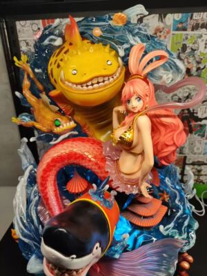 Jimei Palace Official One Piece Shirahoshi 56Cm Resin Painted