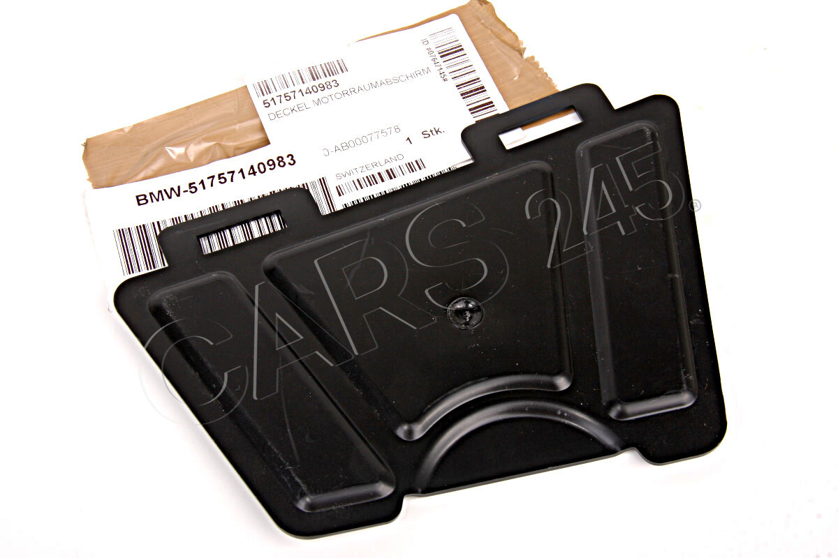 Genuine BMW M3 X1 E81 E82 E84 Cover engine compartment screening 